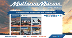 Desktop Screenshot of mattesonmarine.com